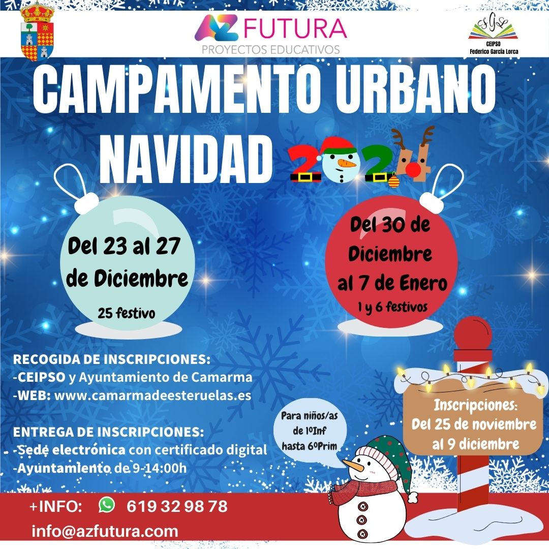 CAMPAMENTO DE NAVIDAD 2024-2025