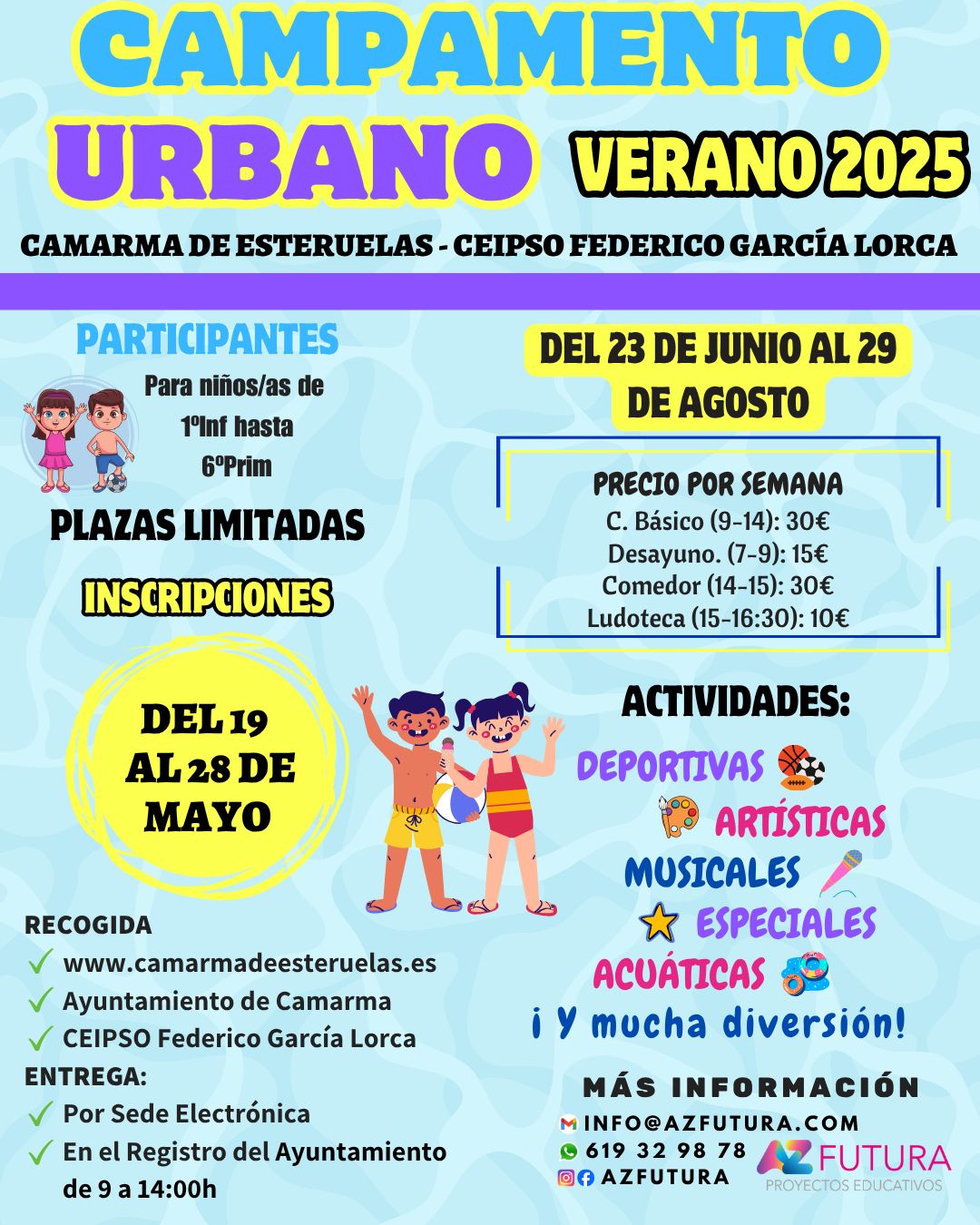 CAMPAMENTO DE VERANO 2025