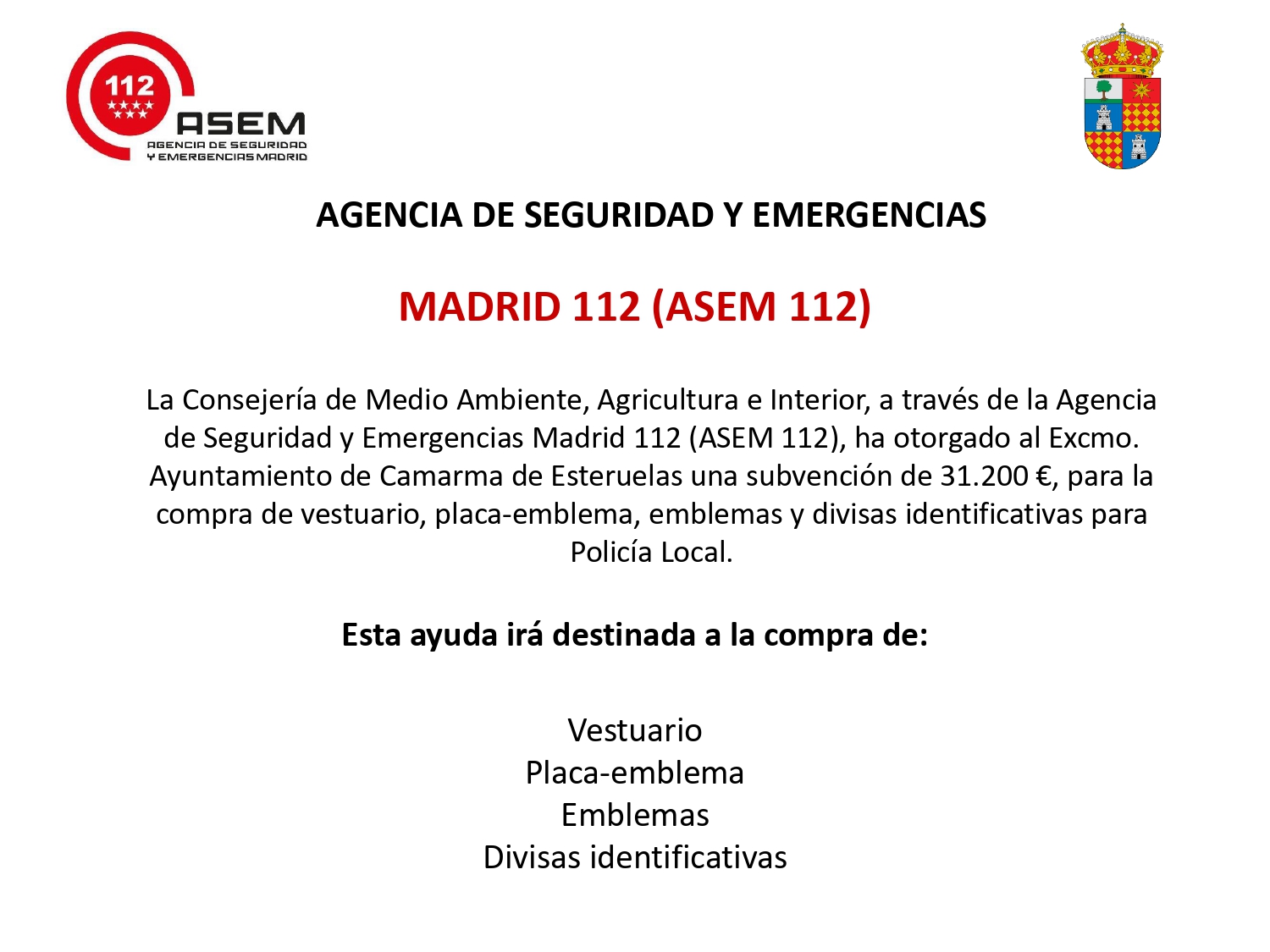AGENCIA DE SEGURIDAD Y EMERGENCIAS