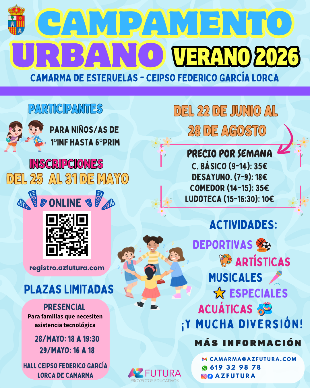 CAMPAMENTO DE VERANO 2026